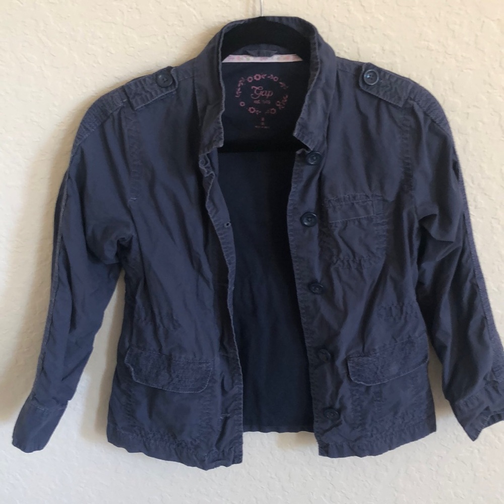 Gap girls button down jacket